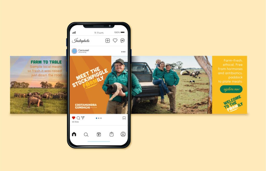Stockinpiggle Social Media Ads
