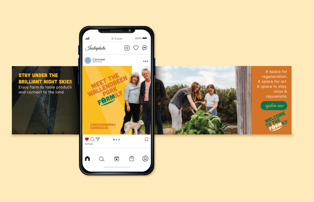 Wallendbeen Park farm Social Media Ads
